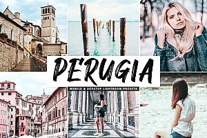 佩鲁贾复古旅拍LR预设/APP预设 Perugia Lightroom Presets