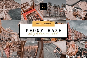 旅拍人像褪色粉彩Lightroom预设