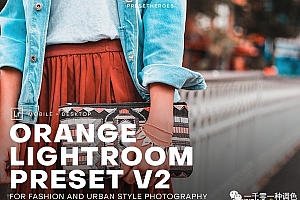 INS橙绿流行色调LR预设+移动APP预设