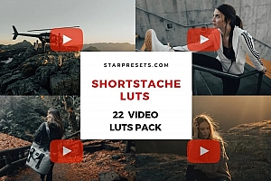 22款油管大神旅拍视频调色PS/AE/PR/FCPX/ 达芬奇调色