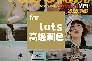 VSCO全滤镜转LUTs预设3D LUTs