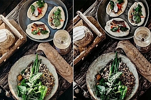 美式灰色城市街拍人像预设