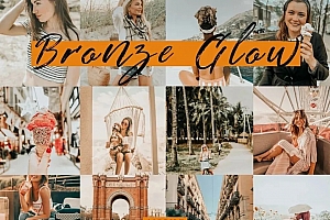 旅拍人像青铜色调预设+手机版预设  精选3款高级效果