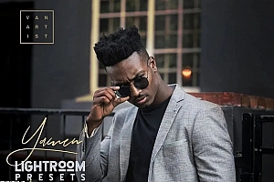 杂志封面硬汉风格人像预设  精选5款高级效果