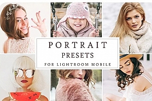 干净柔和人像预设  精选40款高级效果