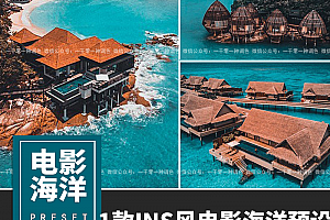 INS风电影海洋预设LR预设APP预设