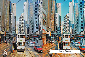 香港城市人文旅拍Lightroom预设APP滤镜与LUT预设