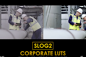 17个索尼Slog2公司企业宣传片调色LUT预设