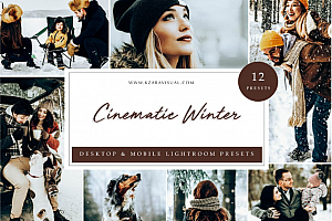 冬季电影人像调色免费Lightroom预设
