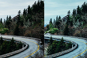 26个自然风光HDR后期调色LR预设