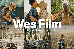 20个奇幻电影色彩AI人工智能Lightroom预设及电影调色LUT预设