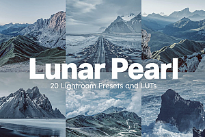 极简主义风光AI人工智能Lightroom预设及电影视频调色LUT预设