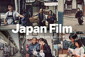 黑暗电影调色AI人工智能Lightroom预设及电影视频调色LUT预设