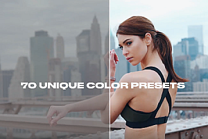 70个专业电影大片LUT调色预设第一卷