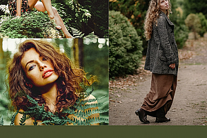 森系人像文艺小清新色调预设PR/PS/FCPX/AE/达芬奇/剪映LUT预设