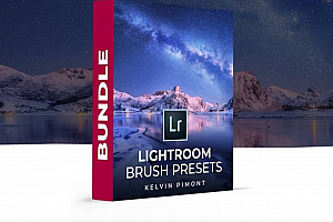 【LR预设】60个风光人像照明光线减淡加深修饰调整摄影调色