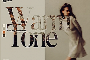 【LR预设】4款暖色复古胶片人像生活摄影调色