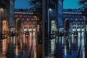 城市夜景视频调色预设