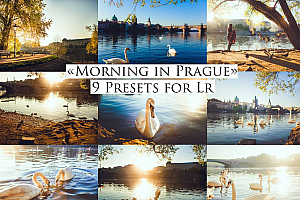 布拉格的早晨风光调色Lightroom预设