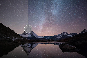 星空银河摄影后期Lightroom预设